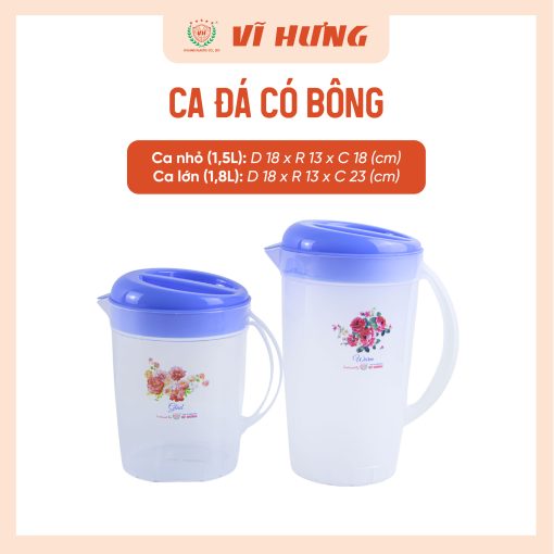 CA ĐÁ 1.8L CÓ NẮP CÓ BÔNG - Hình ảnh 6