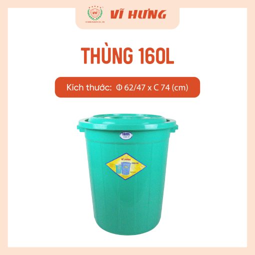 Thùng 160L - 6631 - Ảnh 5
