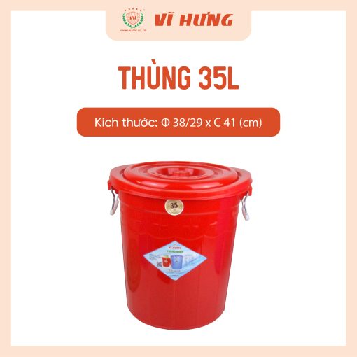 Thùng 35L - 6621 - Ảnh 5