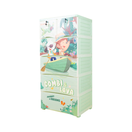 TỦ NHỰA 5 TẦNG YOYO – COMBI & LAVA (phần 1)