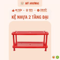 kệ nhựa đa năng 2 tầng đại