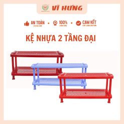 kệ nhựa đa năng 2 tầng đại 4