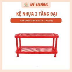 kệ nhựa đa năng 2 tầng đại 3