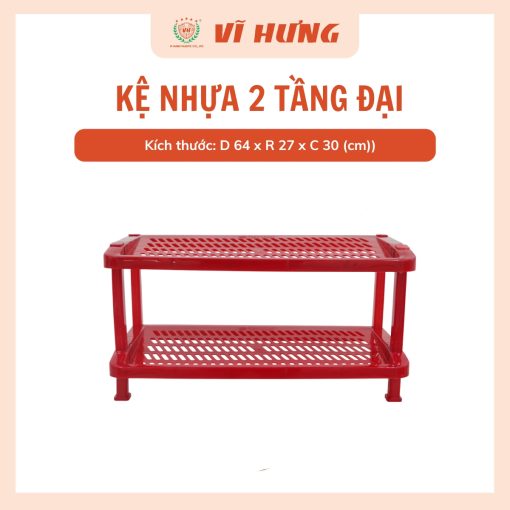 kệ nhựa đa năng 2 tầng đại 2