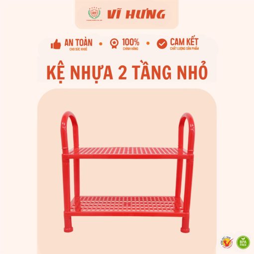 kệ nhựa 2 tầng nhỏ