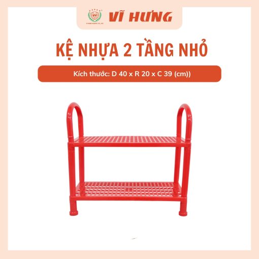 kệ nhựa 2 tầng nhỏ 3