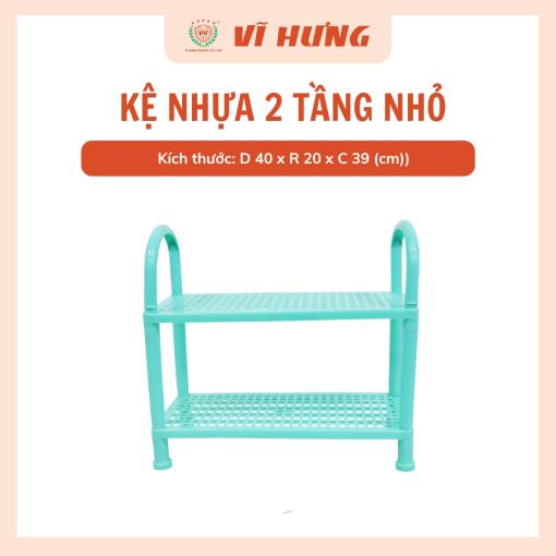 kệ nhựa 2 tầng nhỏ 2