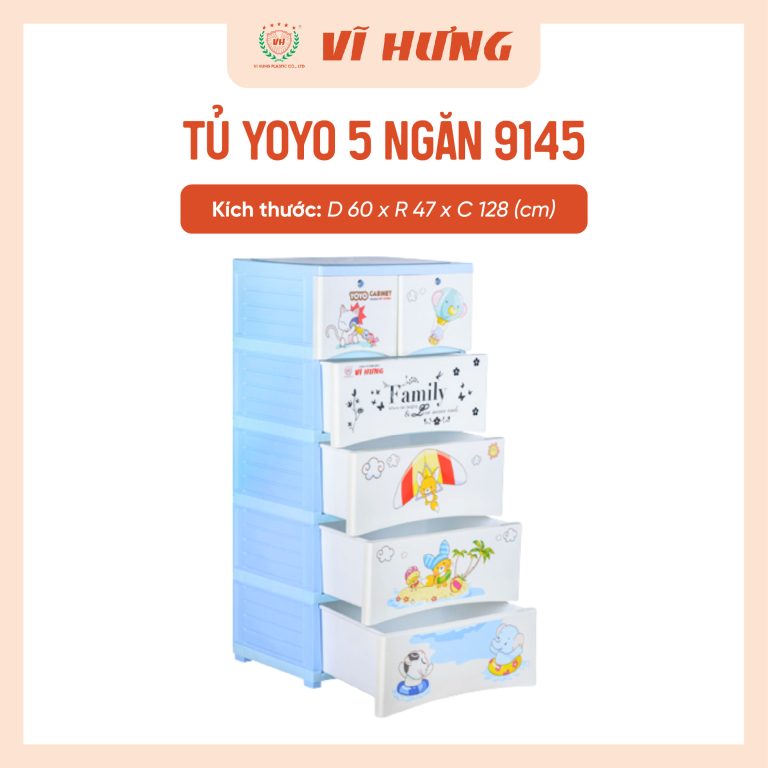 Tủ đa năng YoYo 5 ngăn 9145