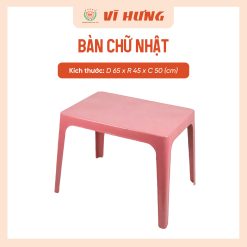 Bàn chữ nhật