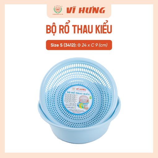 BỘ RỔ THAU KIỂU 2T0 3419 - Hình ảnh 7