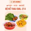 Bộ rổ thau oval 2T4 – 3418