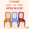 Ghế Nhựa Dựa Đại 9 Sọc