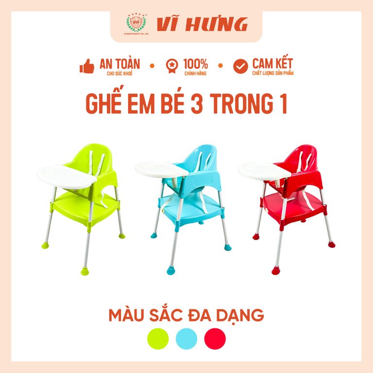 Ghế Em Bé 3 trong 1 8850