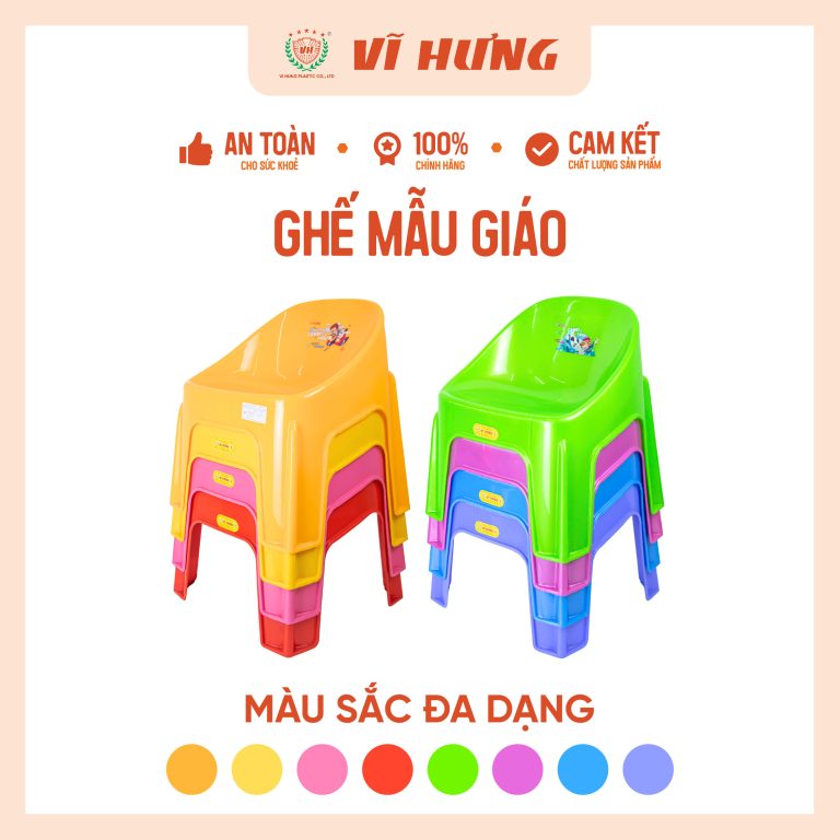 Ghế Mẫu Giáo 6203