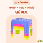 Ghế nhựa hình oval
