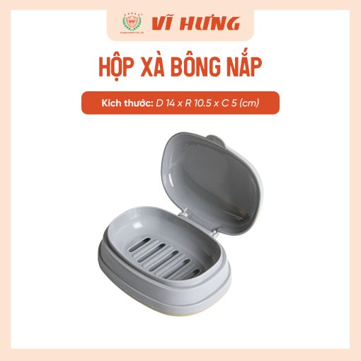 Hộp xà bông nắp (2)