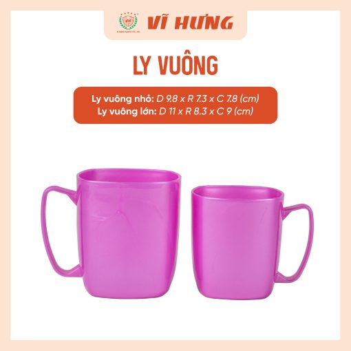 LY NHỰA VUÔNG NHỎ - Hình ảnh 10
