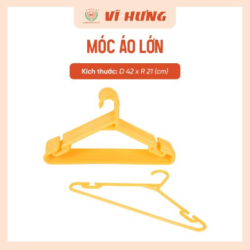 MÓC QUẦN ÁO NHỰA LỚN - Hình ảnh 3