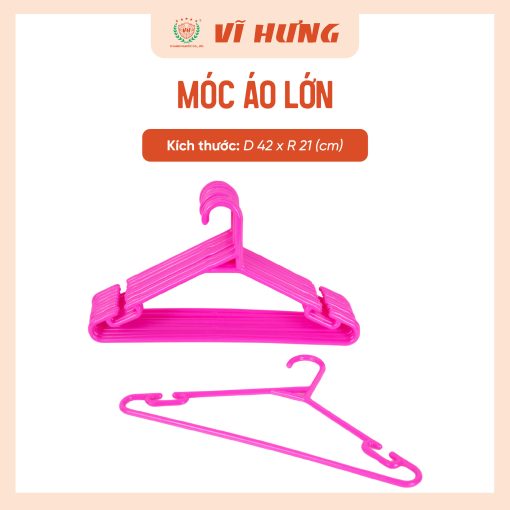MÓC QUẦN ÁO NHỰA LỚN - Hình ảnh 10