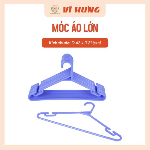 MÓC QUẦN ÁO NHỰA LỚN - Hình ảnh 9
