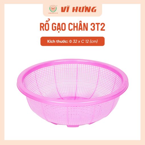 RỔ NHỰA CHÂN 3T2 - Hình ảnh 5