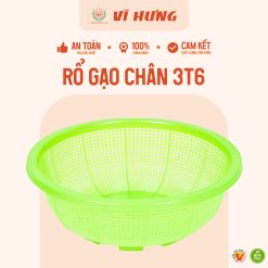Rổ nhựa chân 3T6