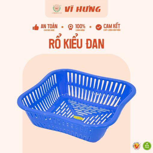 Rổ kiểu đan trung