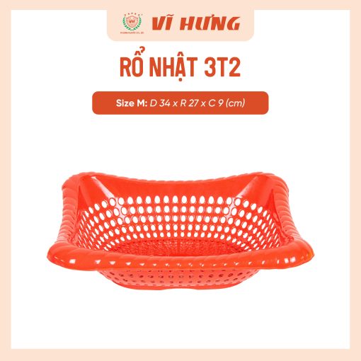 RỔ NHỰA NHẬT 3T2 - Hình ảnh 5