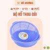 Rổ thau đôi 2T8 quai – 6497