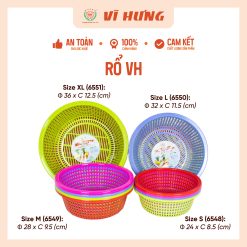 Rổ nhựa VH 3T2
