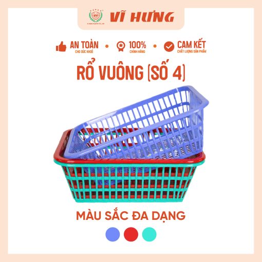 Rổ Vuông Số 4