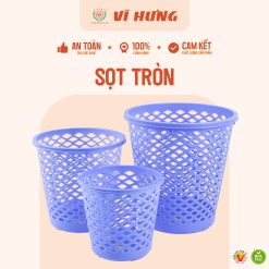 Sọt nhựa tròn trung