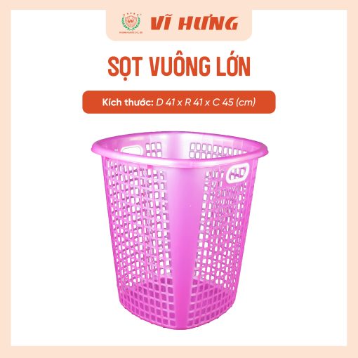 SỌT NHỰA VUÔNG ĐẠI - Hình ảnh 9