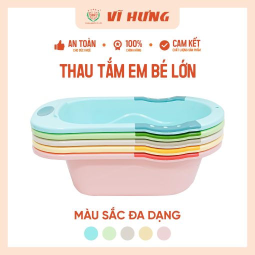 Thau Tắm Em Bé Lớn