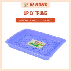 Khay úp ly trung