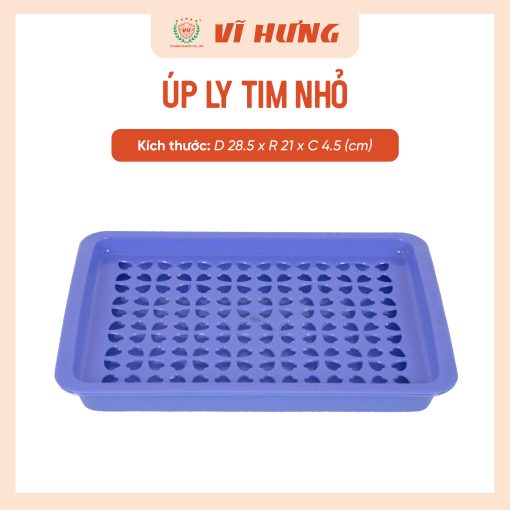 KHAY ÚP LY TIM NHỎ - Hình ảnh 5