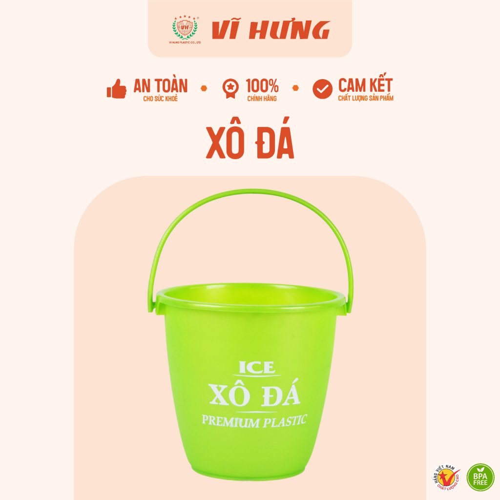 xô đá nhựa Vĩ Hưng 1