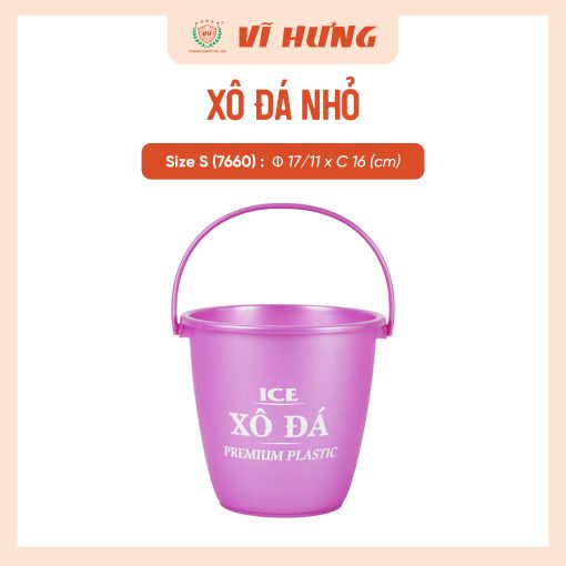XÔ ĐÁ NHỰA KHÔNG NẮP - Hình ảnh 6