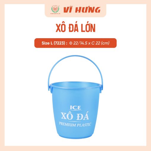 XÔ ĐÁ NHỰA KHÔNG NẮP - Hình ảnh 4