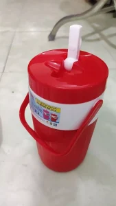 sản phẩm bình giữ nhiệt có vòi màu đỏ Vĩ Hưng