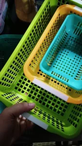 Ảnh về rổ nhựa chữ nhật Vĩ Hưng