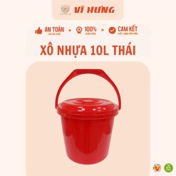 xô nhựa 10l thái