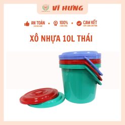 xô nhựa 10l thái 4