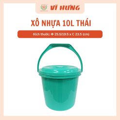 xô nhựa 10l thái 3