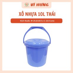 xô nhựa 10l thái 2