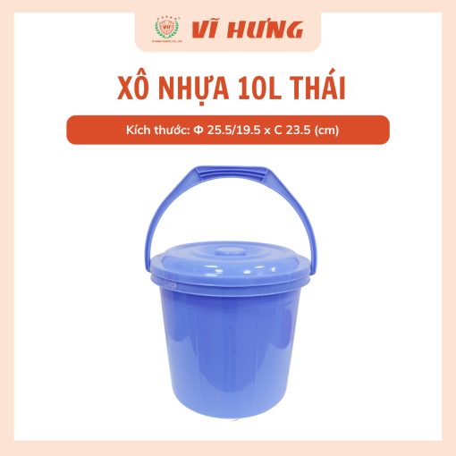 xô nhựa 10l thái 2