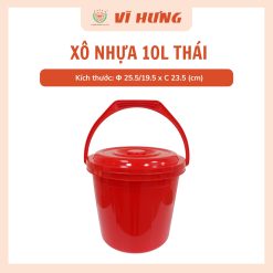 xô nhựa 10l thái 1