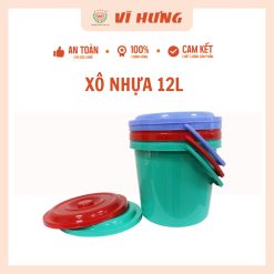 Xô nhựa 12l 4