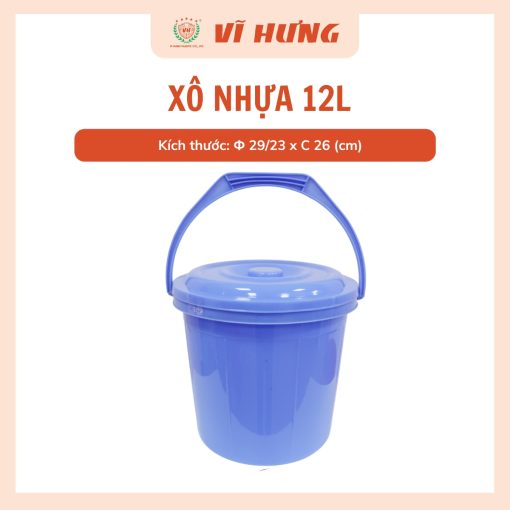 Xô nhựa 12l 2