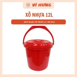 Xô nhựa 12l
